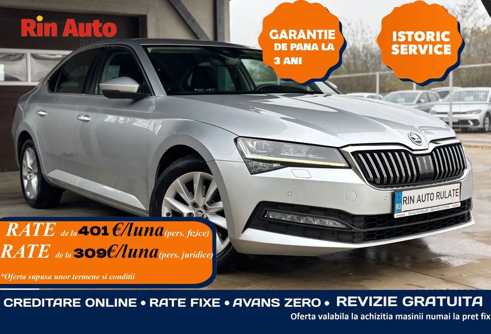 Skoda Superb Sedan ~ Tva 21% ~ Posibilitate vanzare si in RATE ~ Credit Leasing