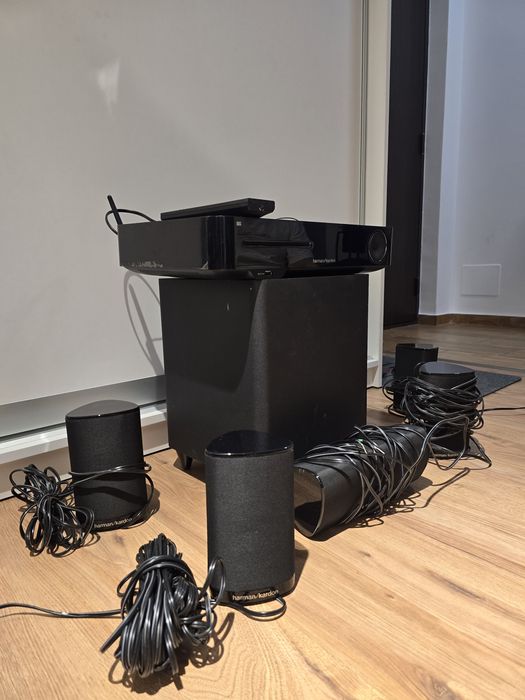 Vând sistem Home Cinema Harman Kardon BDS 535 complet 5.1