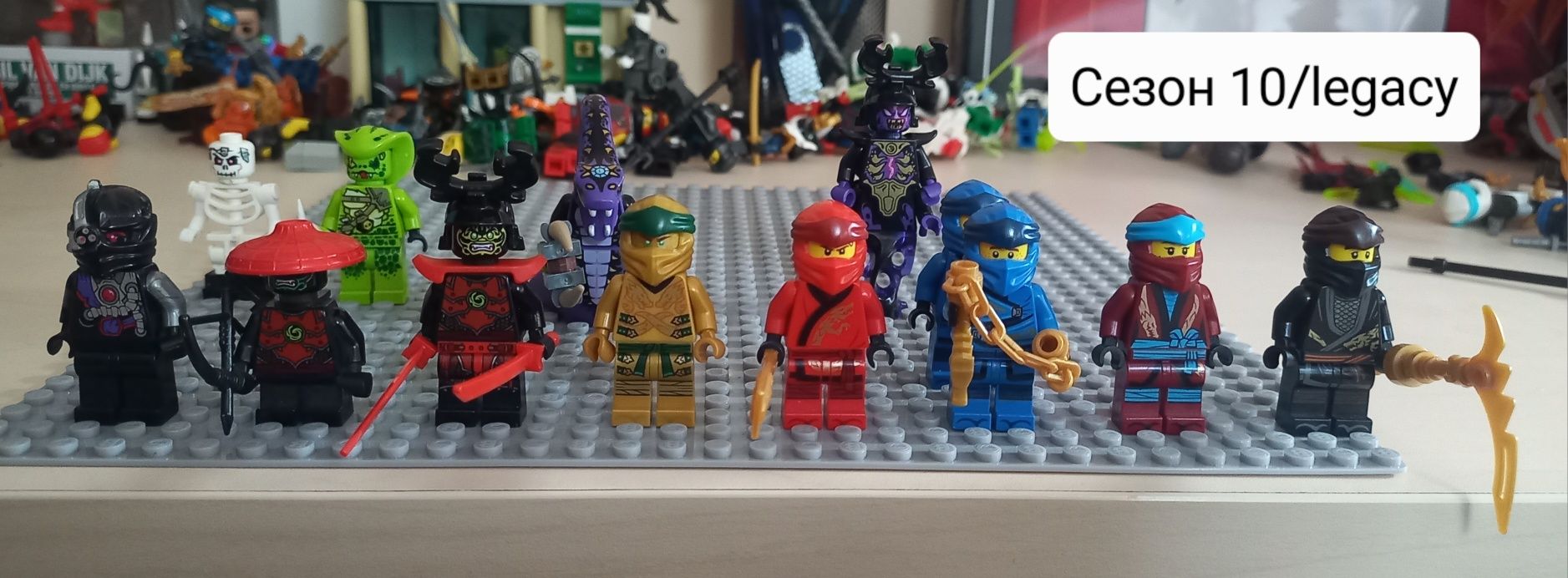 Лего Нинджаго фигурки / lego Ninjago minifigs