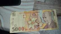 Vand bagnota de 5.000lei anul 1998