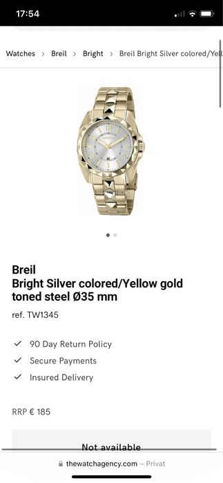Ceas Breil ca nou
