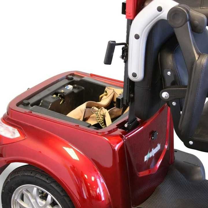 Електрическа триколка Vista T408 с покрив бордо