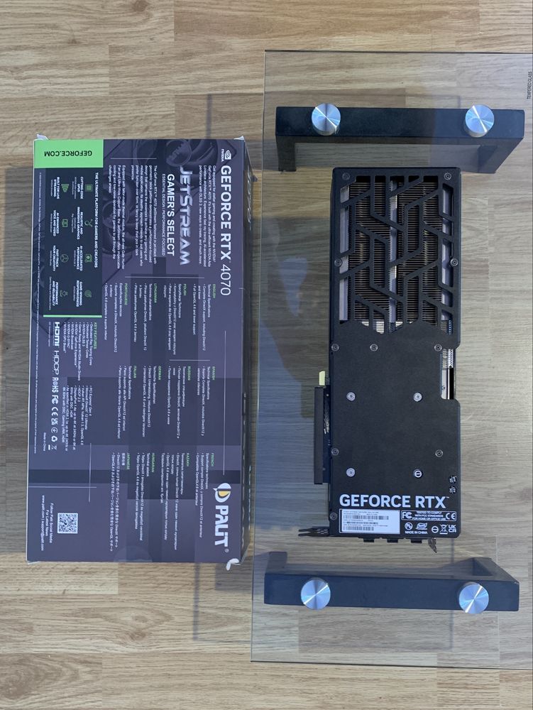 Placa video RTX 4070 JetStream Palit , 12 gb GDDR6X - pret fix