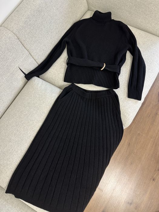 Set 2 piese Loro Piano 100% casmir nou M