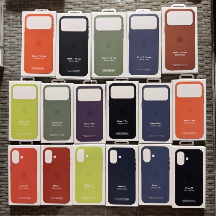 Huse Apple Silicone/TechWoven iPhone17/17Pro/17ProMax