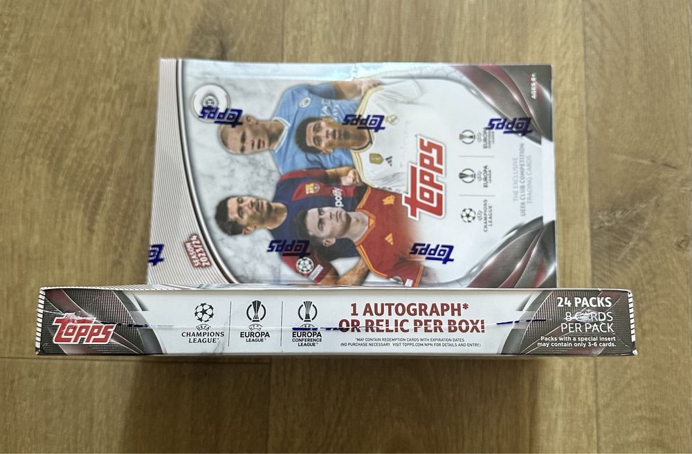 2023-24 Topps UEFA Club Competitions cutie sigilata