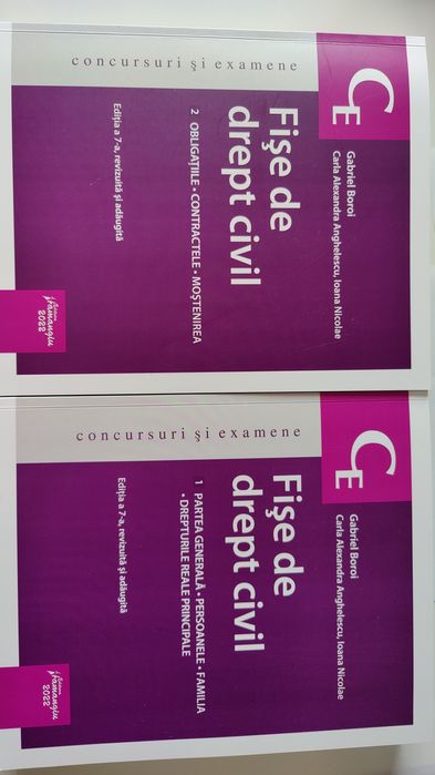 Fișe de drept civil