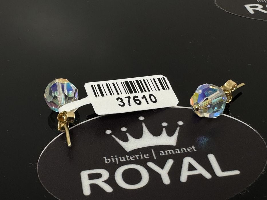 Bijuteria Royal: Cercei aur 14k/1.88 gr
