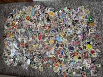 Stickere cool – Anime, Gaming, Branduri, Artă – Pachet mare, preț bun