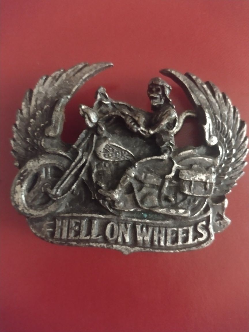 Catarama vintage moto Hell on Wheels, redus prețul