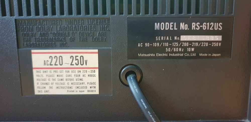 National Panasonic wumetre pe ace