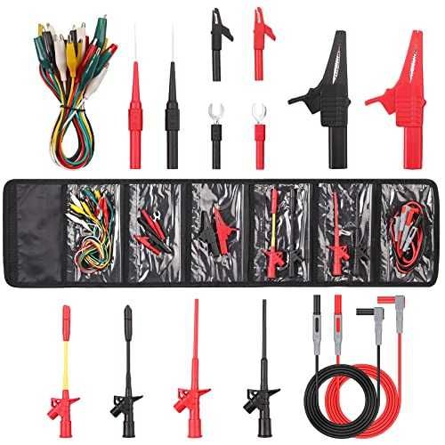 Нов Професионален комплект тестови проводници 20 броя за DMM ремонт