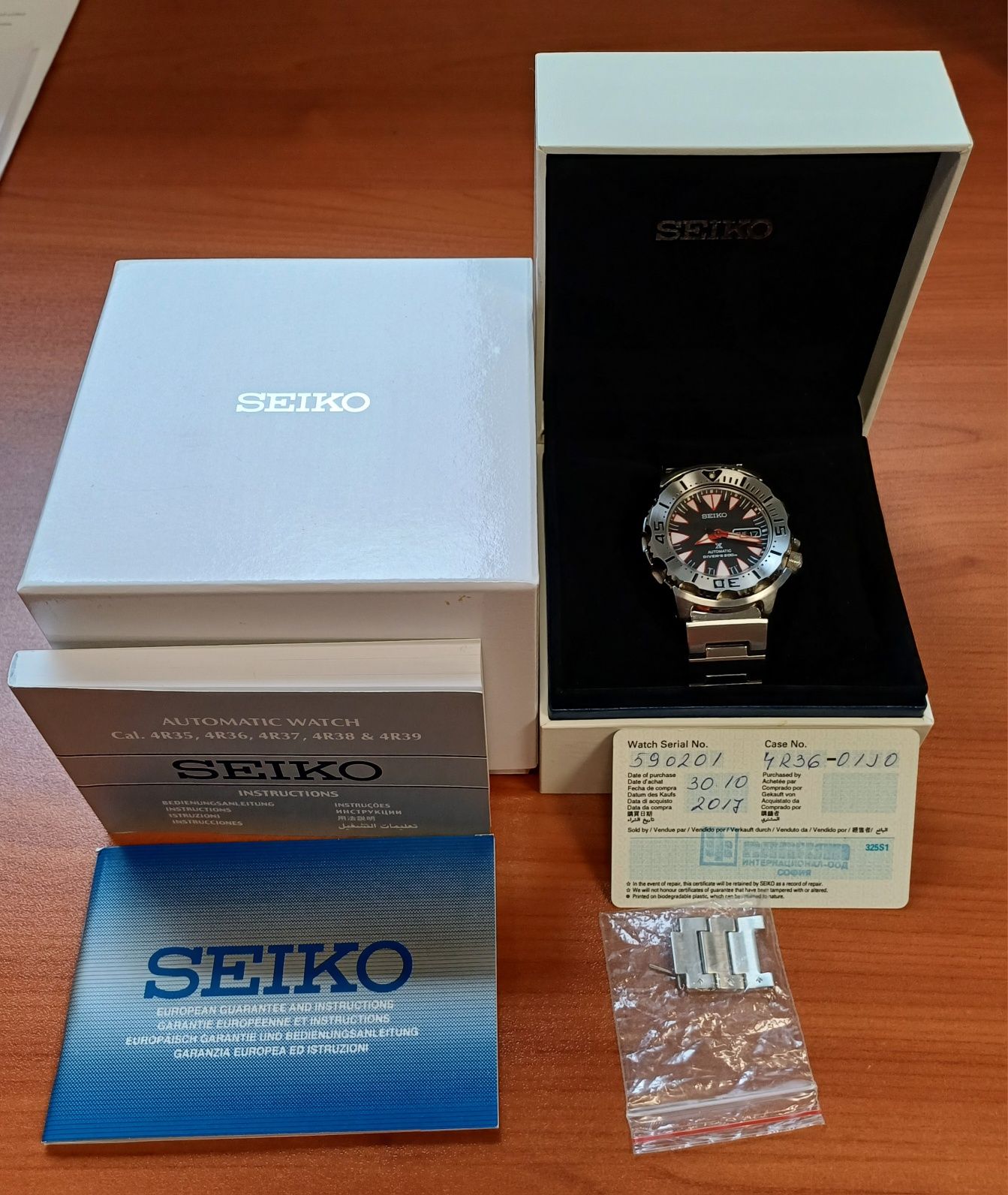 Seiko SRP313K2 (Dracula Monster)
