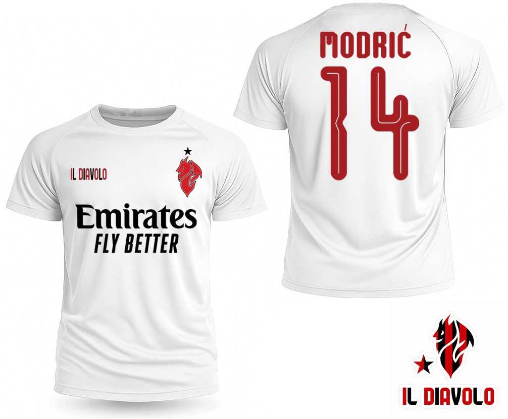 DRI-FIT тениски AC MILAN / МИЛАН с ИМЕ и НОМЕР по избор - 5 модела!