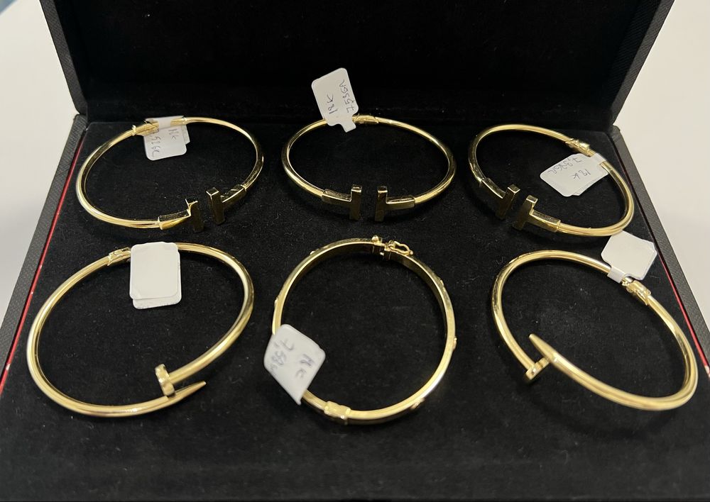 Vand bratari Aur 18k Tifanny-Just and Clou-Love Cartier