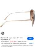 Ochelari de soare unisex Tom Ford FT0784 28F 59 ,Originali