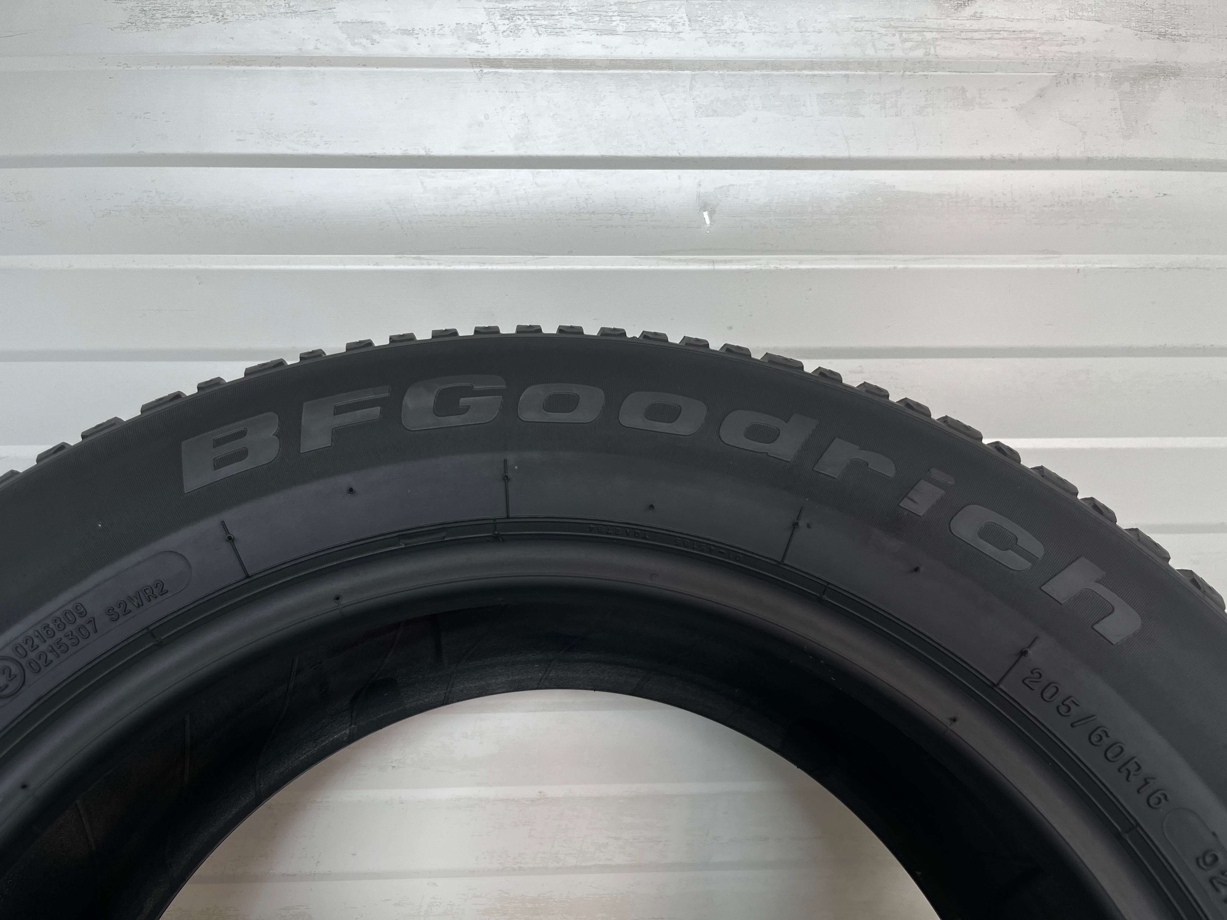 4бр Зимни гуми 205/60/16/BFGoodrich G-force winter/dot1619г/7.4мм Грай