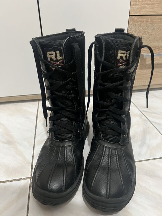 Топли ботуши Ralph Lauren и Soft walk Alpi - естествена кожа - рр 39