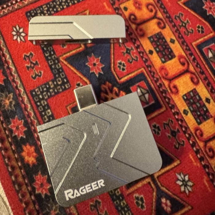 Внешний 512GB SSD Rageer 2230 USB type C 10Gbps iPhone 15/16/17