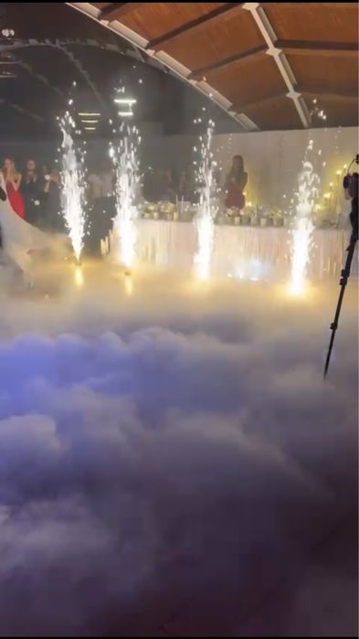 Gheata carbonica/Artificii/ Baloane de sapun cu fum