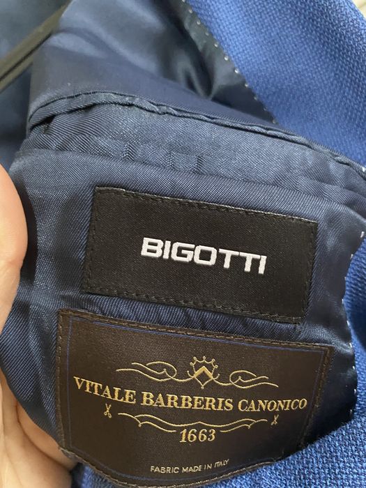Vesta costum Bigotti Blu 52