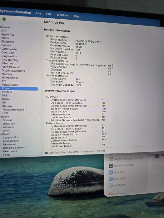 MacBook Pro 2021 M1 Pro 16” – 32 GB RAM, 1TB