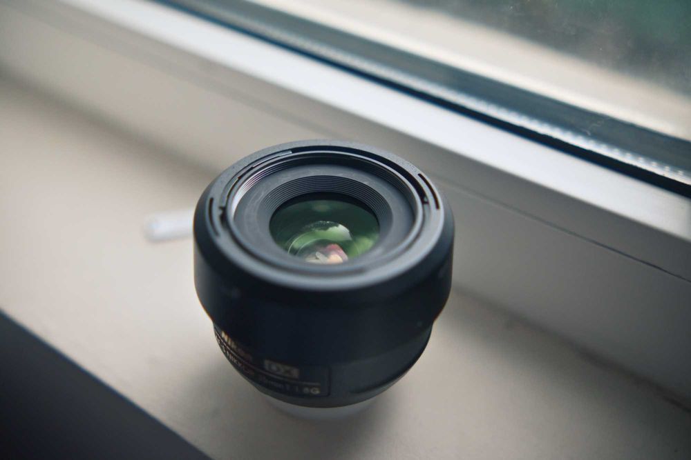 Nikon DX AF-S Nikkor 35mm 1:1.8G - чудесен избор и с FTZ