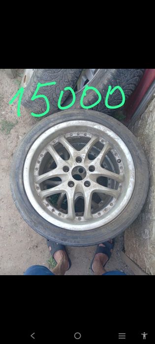 Продам зимние покрышки и титановые диски и шина