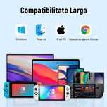 Dock / Adaptor Consola Nintendo Switch, Switch OLED, iPad, MacBook