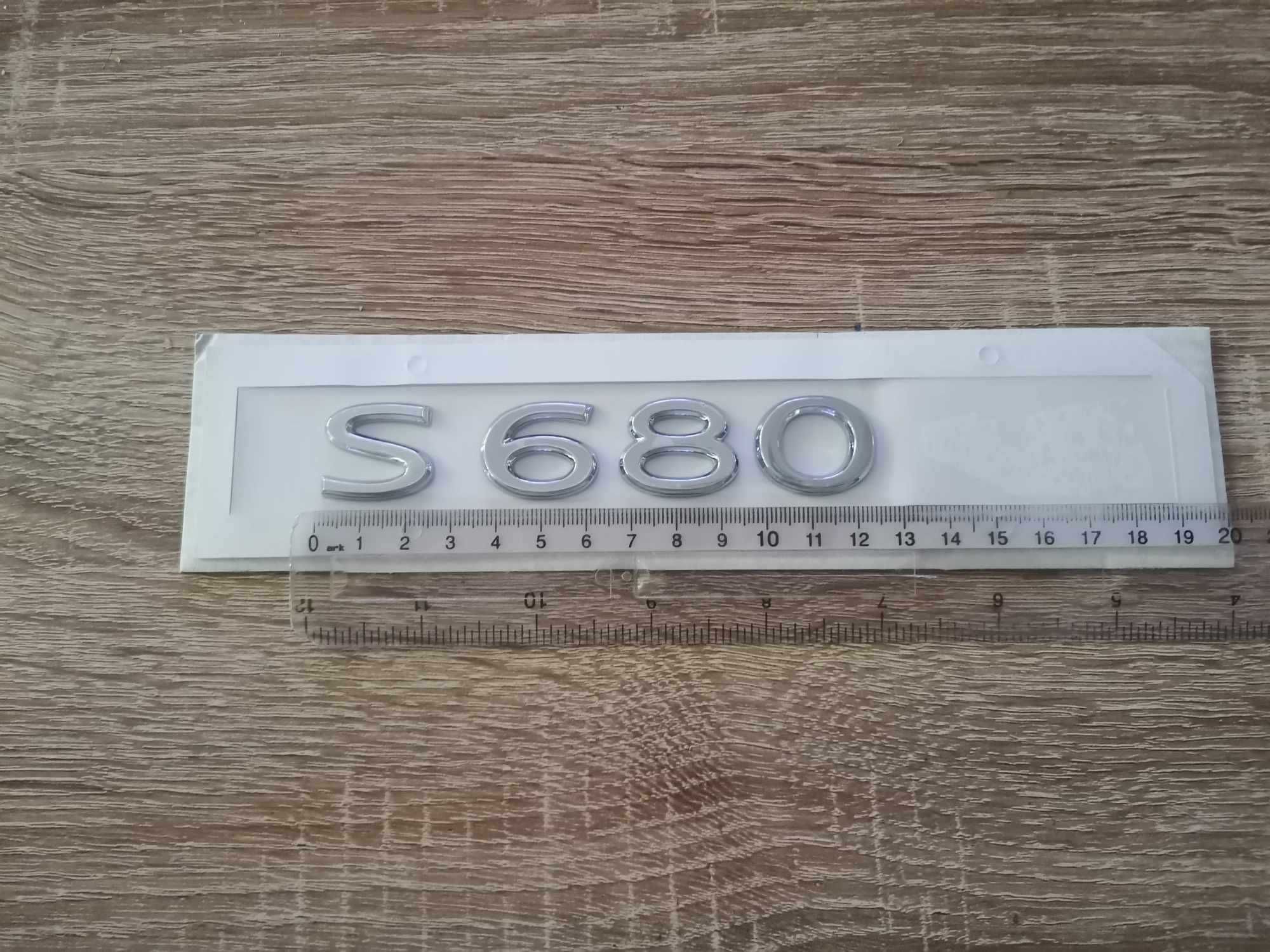Надпис нов стил Mercedes Benz S 680 W223