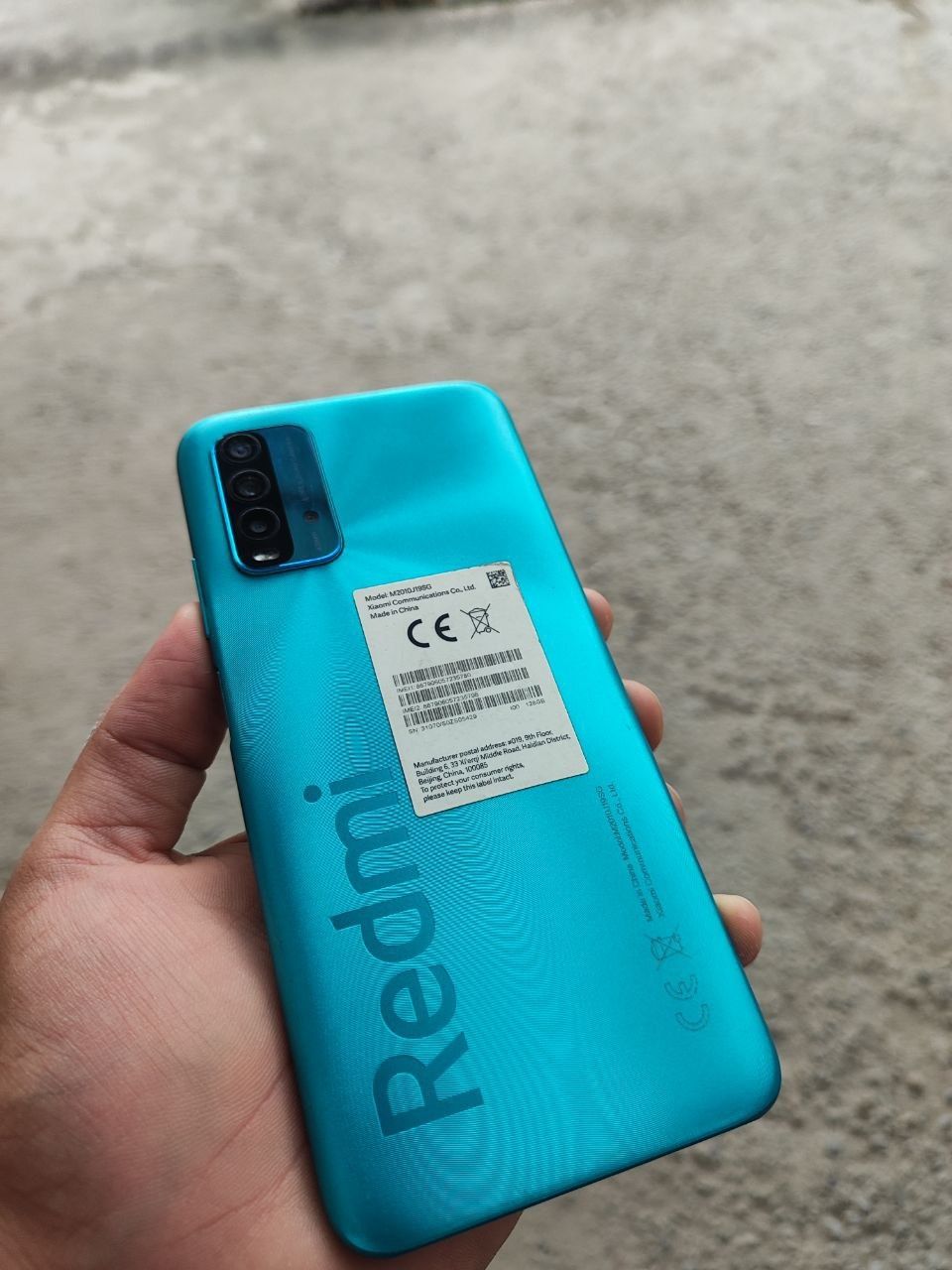 Redmi 9T karopka dokument bor