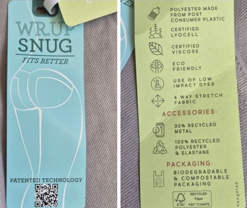 Pantaloni modelatori Freddy WR.UP® (WRUPSNU1RCO17) - Mărimea S