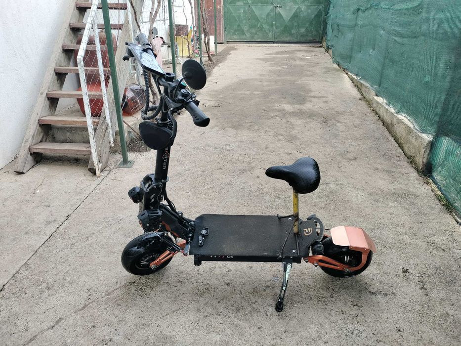 Trotineta Electrica Obarter D5 2x2500W Dualmotor 5KW.