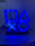 Logo playstation luminat