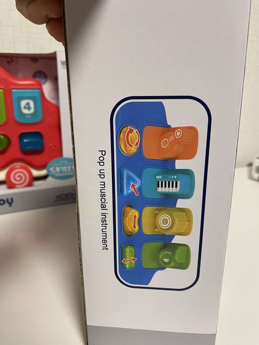 Занимателно таралежче - POP UP играчка, изскачащи животни