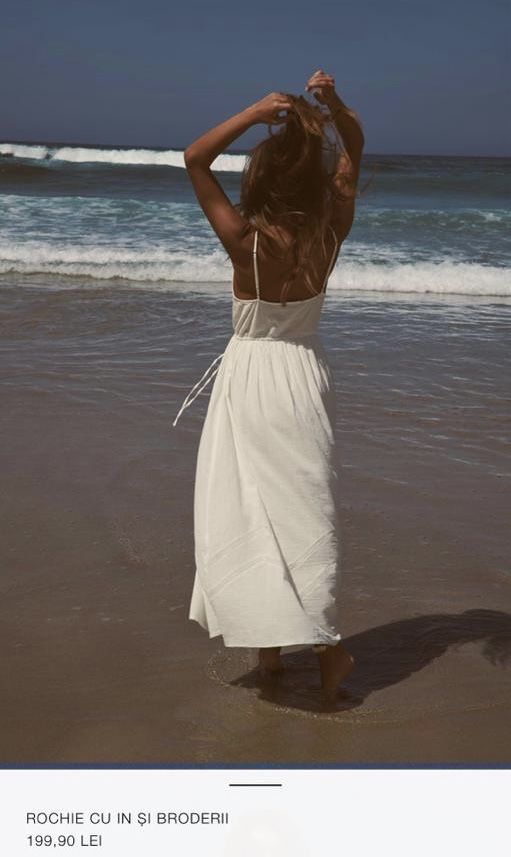 Rochie Zara in si broderii