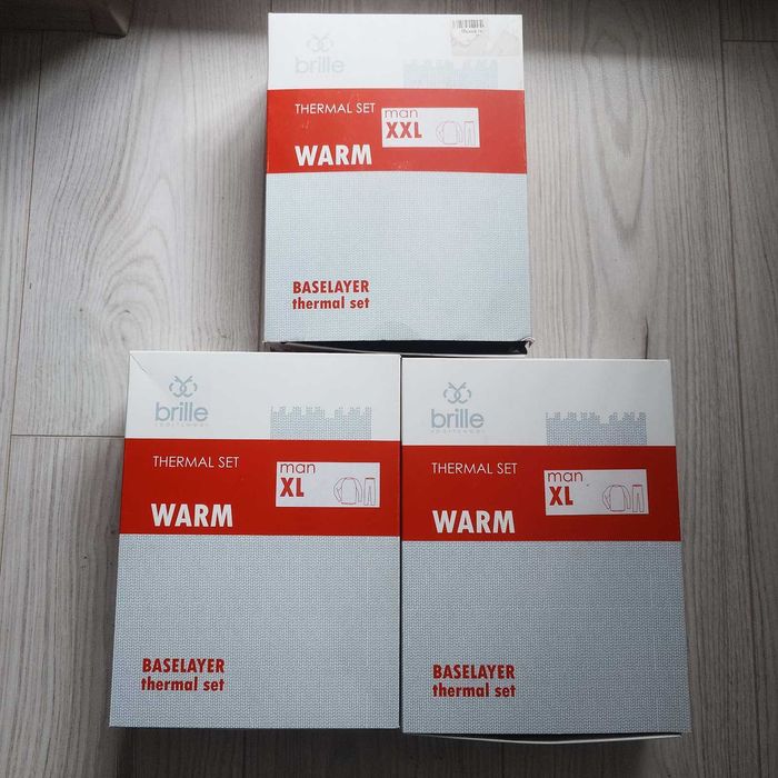 Мъжко термобельо BRILLE WARM