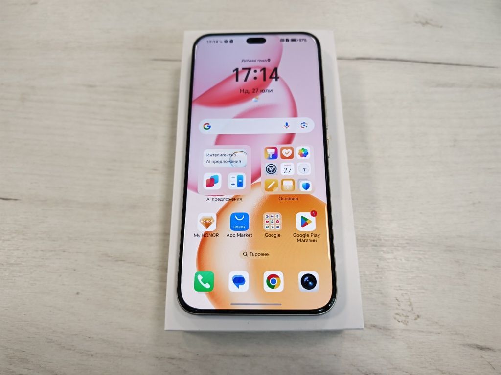 Отличен Honor 400 Pro 5G 12 GB RAM 512 GB Гаранция