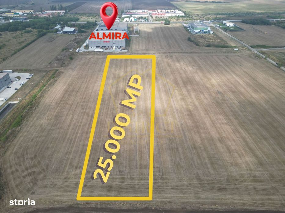 Terenuri industriale cu acces bun langa centura | Dumbravita-Giarmata