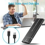 Карманный Скоростной SSD NVME 128GB/256GB/500GB/1Tb/2tb Usb 3.1/type c