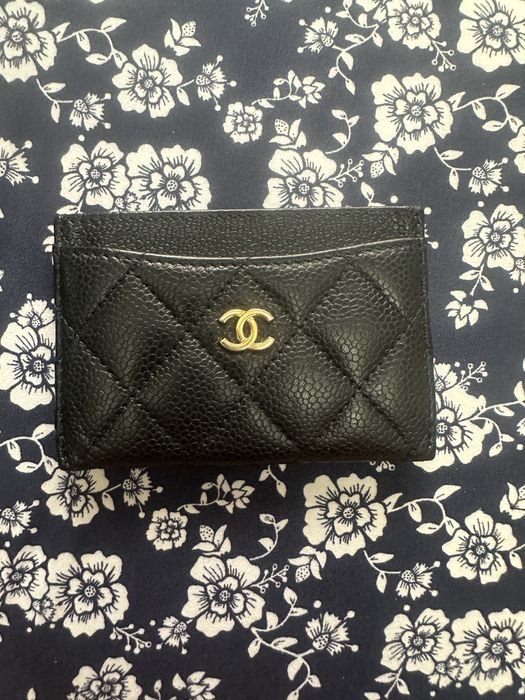 Chanel caviar portofel ptr carduri original