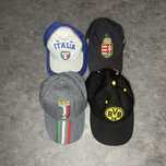 Set 4 sepci vintage Juventus, Italia, Borussia Dortmund, Ungaria sport