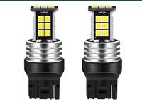 Bec becuri LED LEDURI DRL marsarier lumini de zi T20 W21W