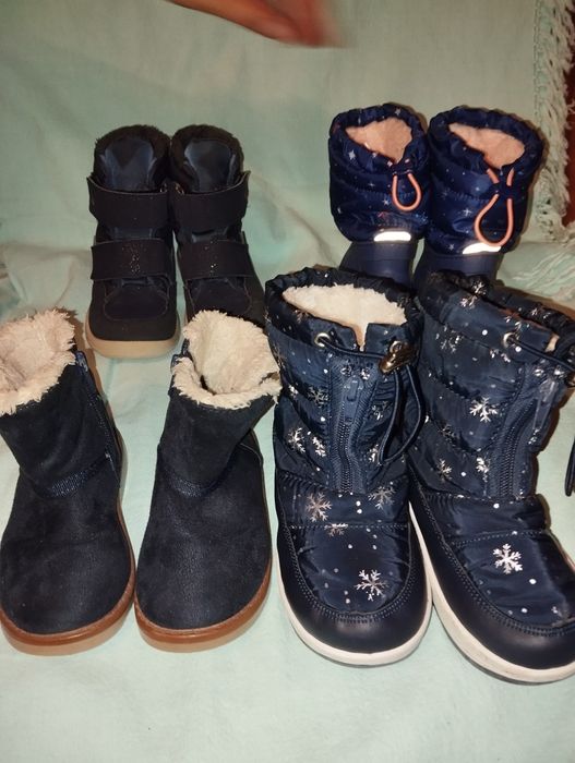 Încălțăminte fetițe - 4 perechi la 80 lei