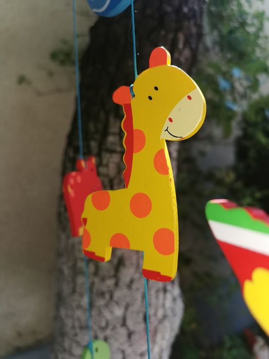 Carusel mobil Arca lui Noe pentru camera copilului/bebe