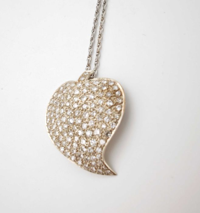 Colier aur 14k cu diamante 3.0ct