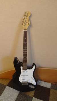 Электрогитара Fender-stratocaster + комбик