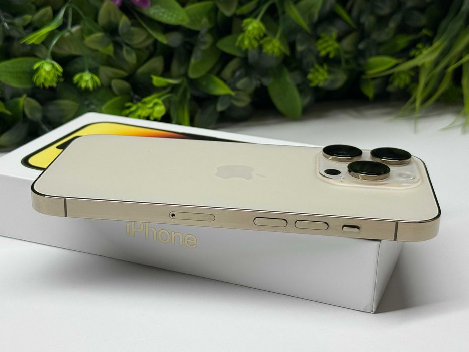 ! Като НОВ ! iPhone 14 Pro 256GB Gold Гаранция