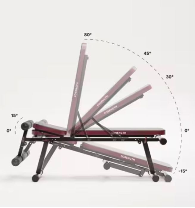 Banca incline bench reglabil