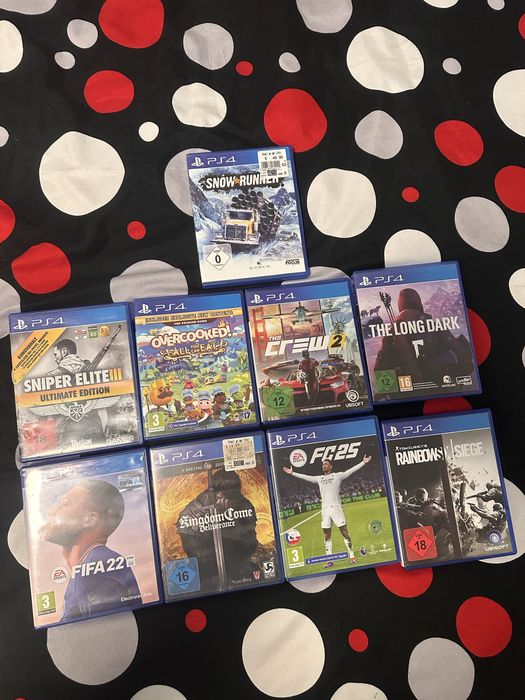 Ps4. Multiple jocuiri inculuse